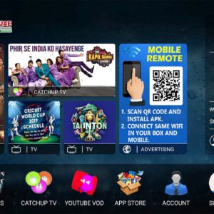 Kings pro TV Box Recharge for 1 year