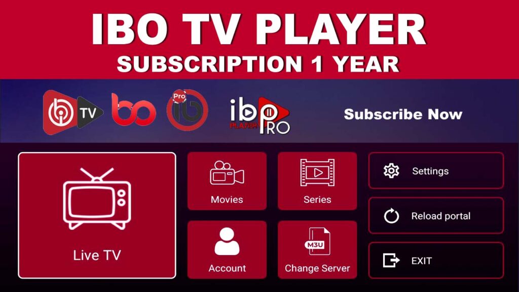 IBO Player IPTV Subscription Package