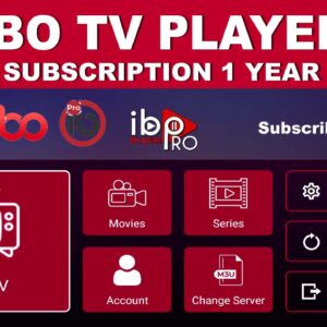 IBO Player IPTV Subscription Package